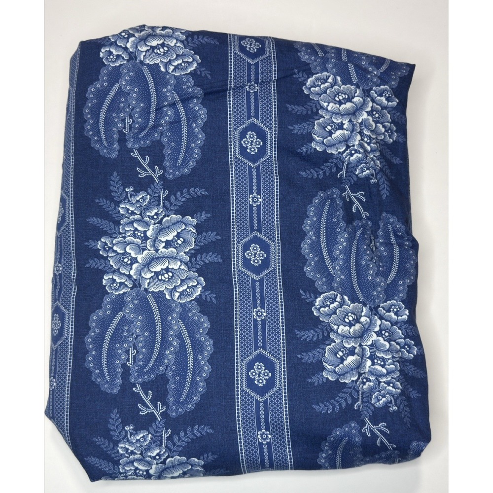 Lauren Ralph Lauren‎ Fitted Sheet Biarritz TWIN Floral Blue Discontinued